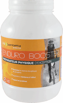 Des séances d'entrainement plus longues et plus intenses avec la boisson énergétique Enduro Booster